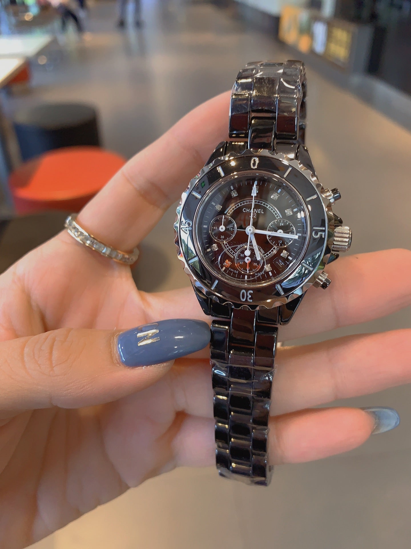 J12 BLACK CERAMIC 41MM CHRONOGRAPH