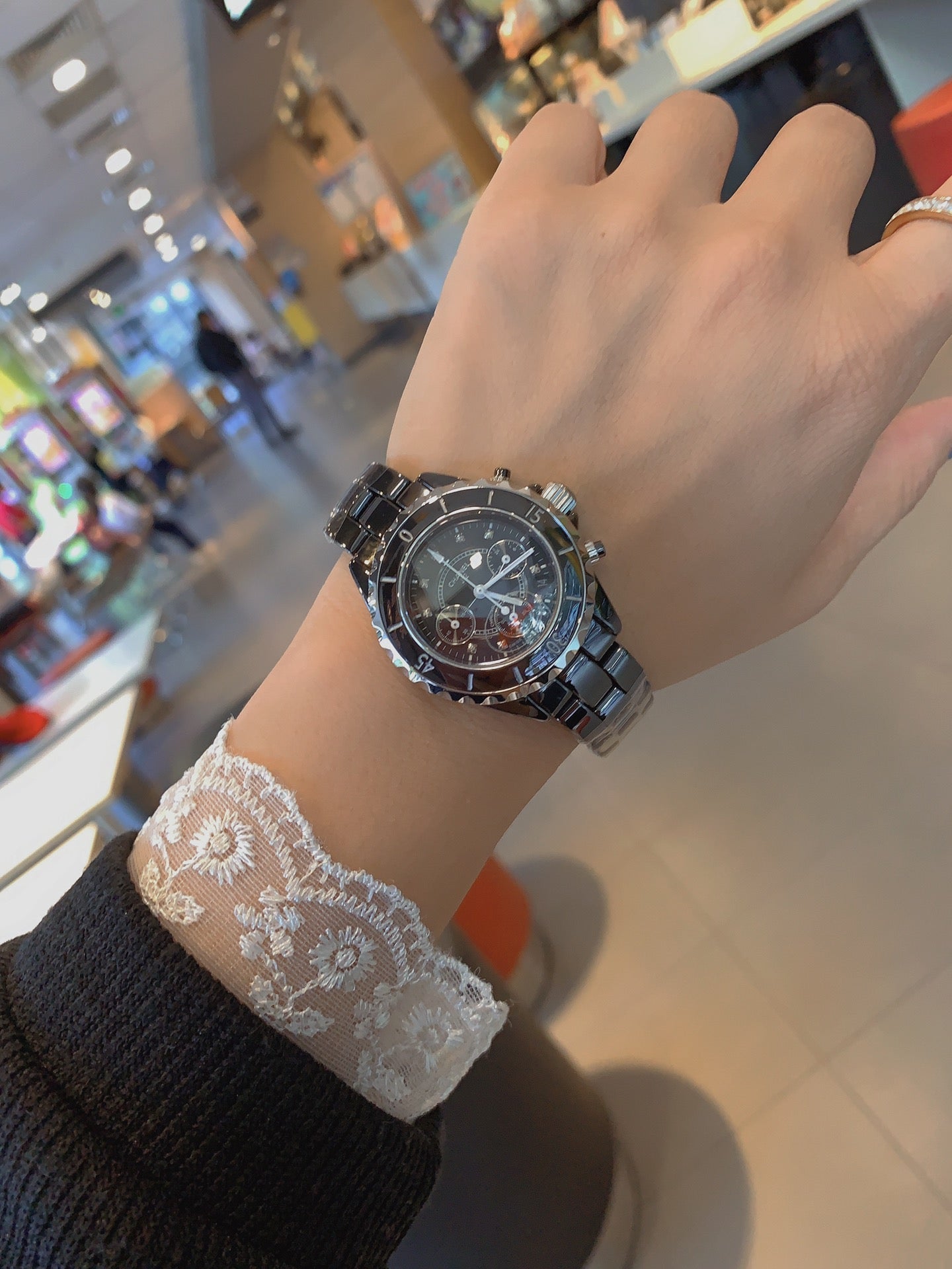 J12 BLACK CERAMIC 41MM CHRONOGRAPH