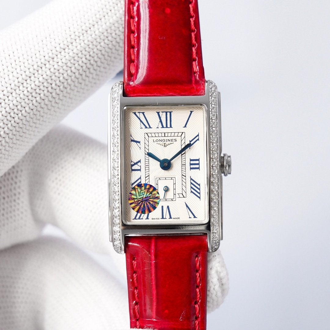 ELEGANCE DOLCE VITA SILVE-TONE DIAL DIAMOND BEZEL