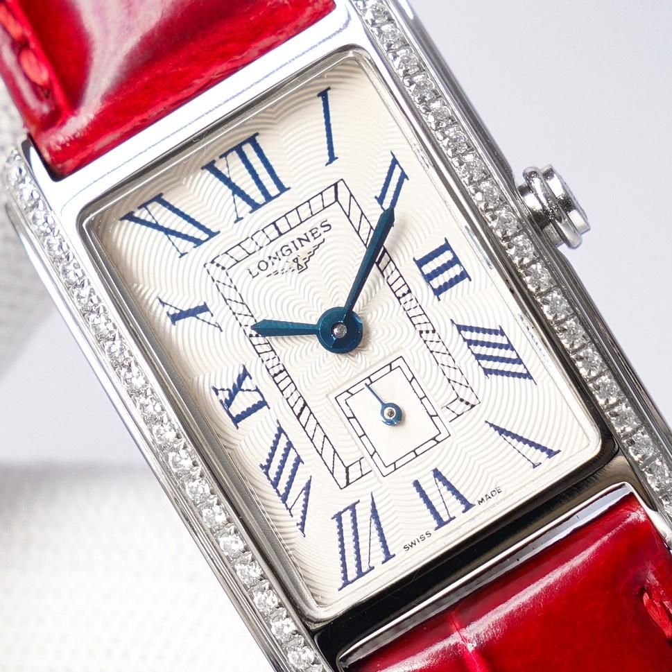 ELEGANCE DOLCE VITA SILVE-TONE DIAL DIAMOND BEZEL