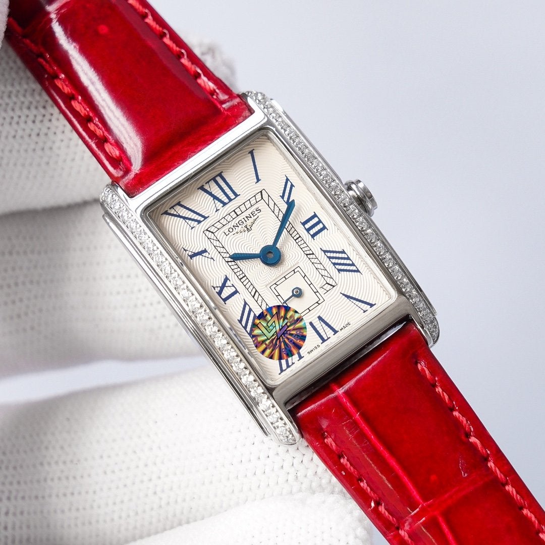 ELEGANCE DOLCE VITA SILVE-TONE DIAL DIAMOND BEZEL