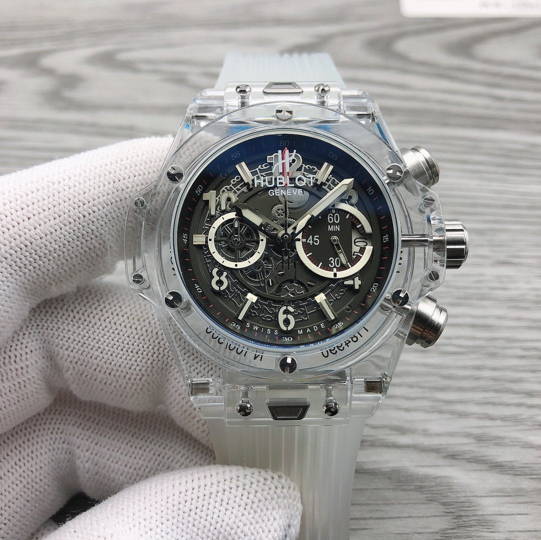 BIG BANG UNICO 42MM SAPPHIRE CHRONOGRAPH FLYBACK SKELETON