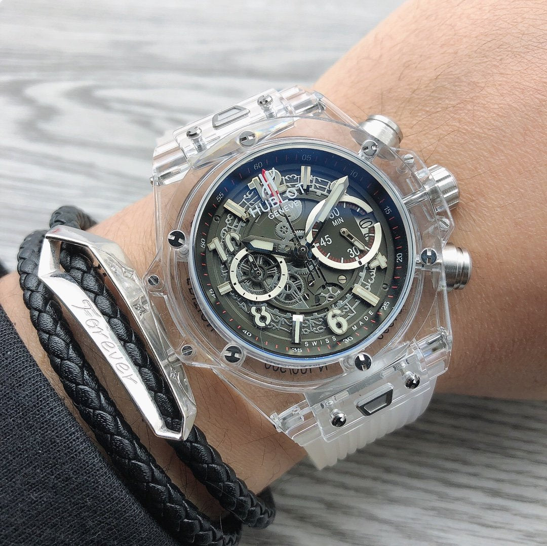 BIG BANG UNICO 42MM SAPPHIRE CHRONOGRAPH FLYBACK SKELETON