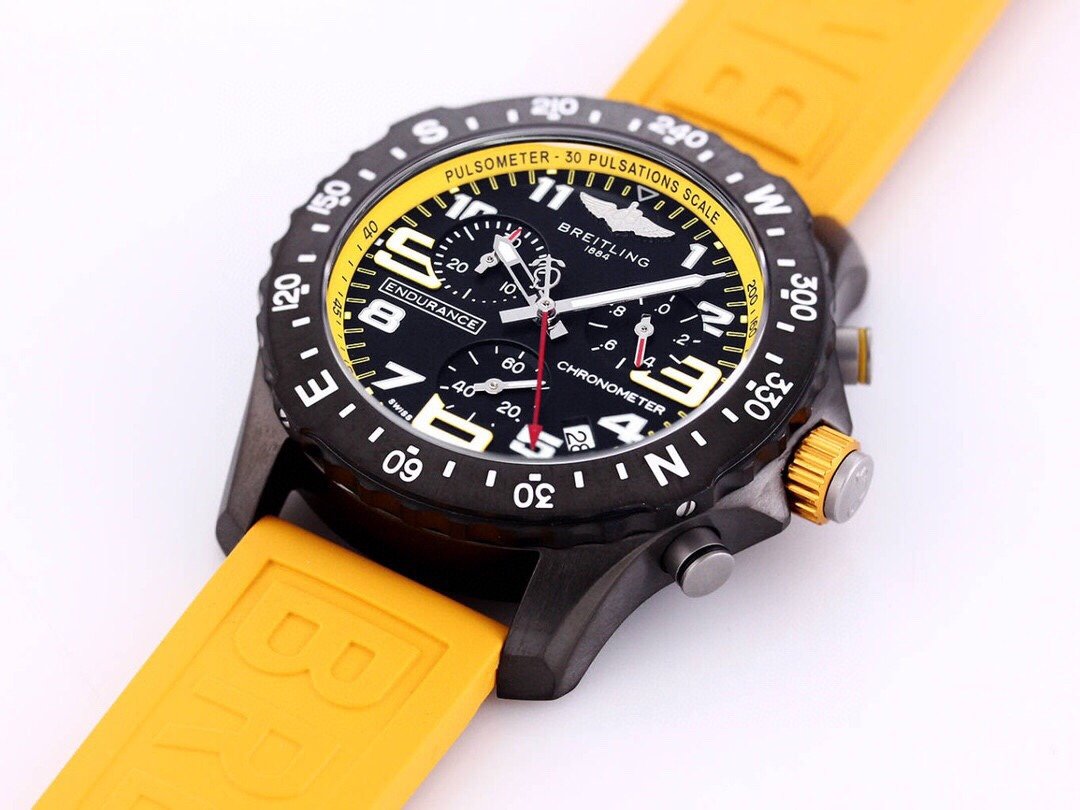 ENDURANCE PRO B82 YELLOW SUPER QUARTZ CHRONOGRAPH