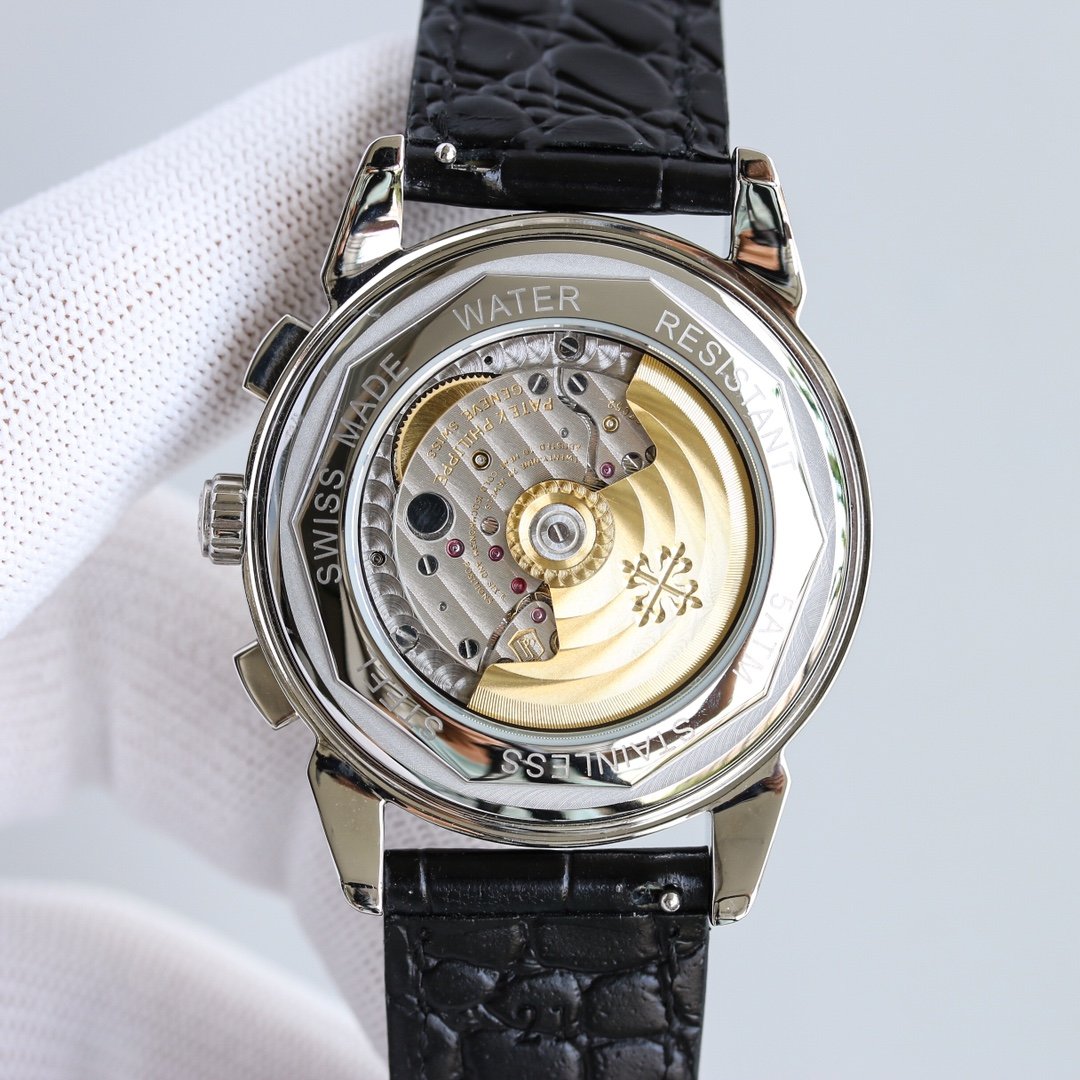 PATEK GRAND COMPLICATION STAINLESS STEEL WHITE DIAL