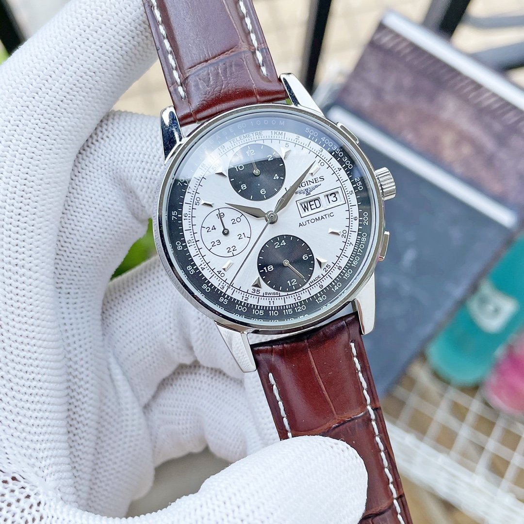 MASTER COLLECTION DAY DATE LEATHER