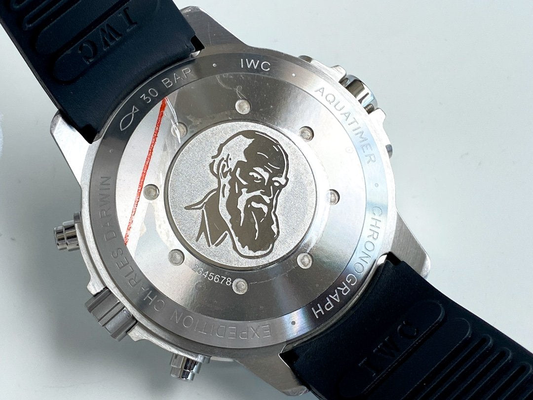 AQUATIMER EXPEDITION JAQUES YVES STEEL CASE WHITE DIAL