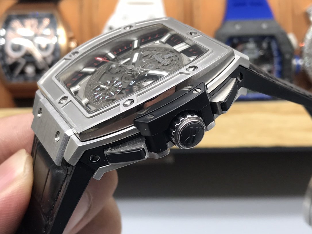 SPIRIT OF BIG BANG STAINLESS STEEL SKELETON DIAL