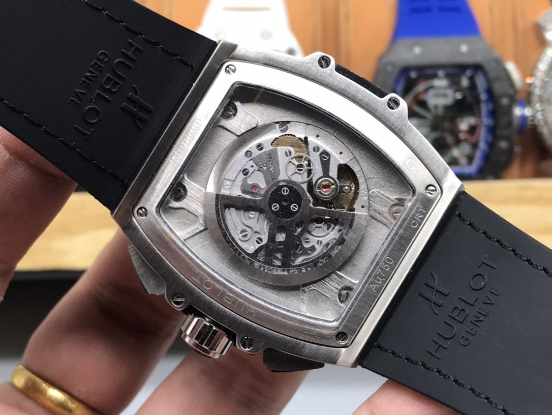 SPIRIT OF BIG BANG STAINLESS STEEL SKELETON DIAL