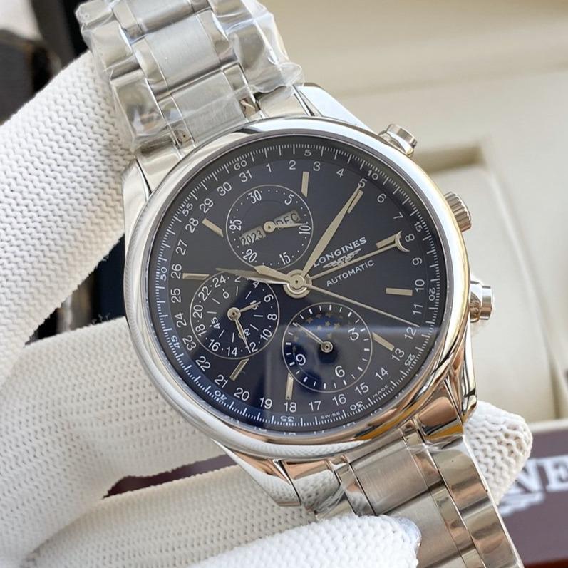MASTER COLLECTION CHRONOGRAPH MOON BLUE DIAL