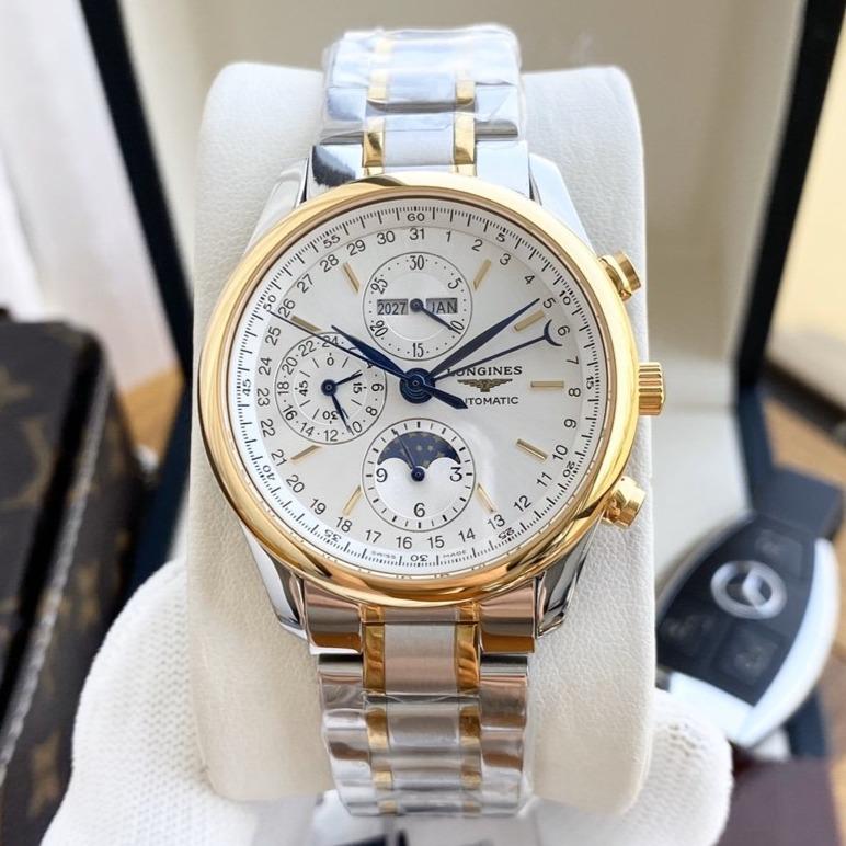MASTER COLLECTION CHRONOGRAPH MOON STAINLESS STEEL