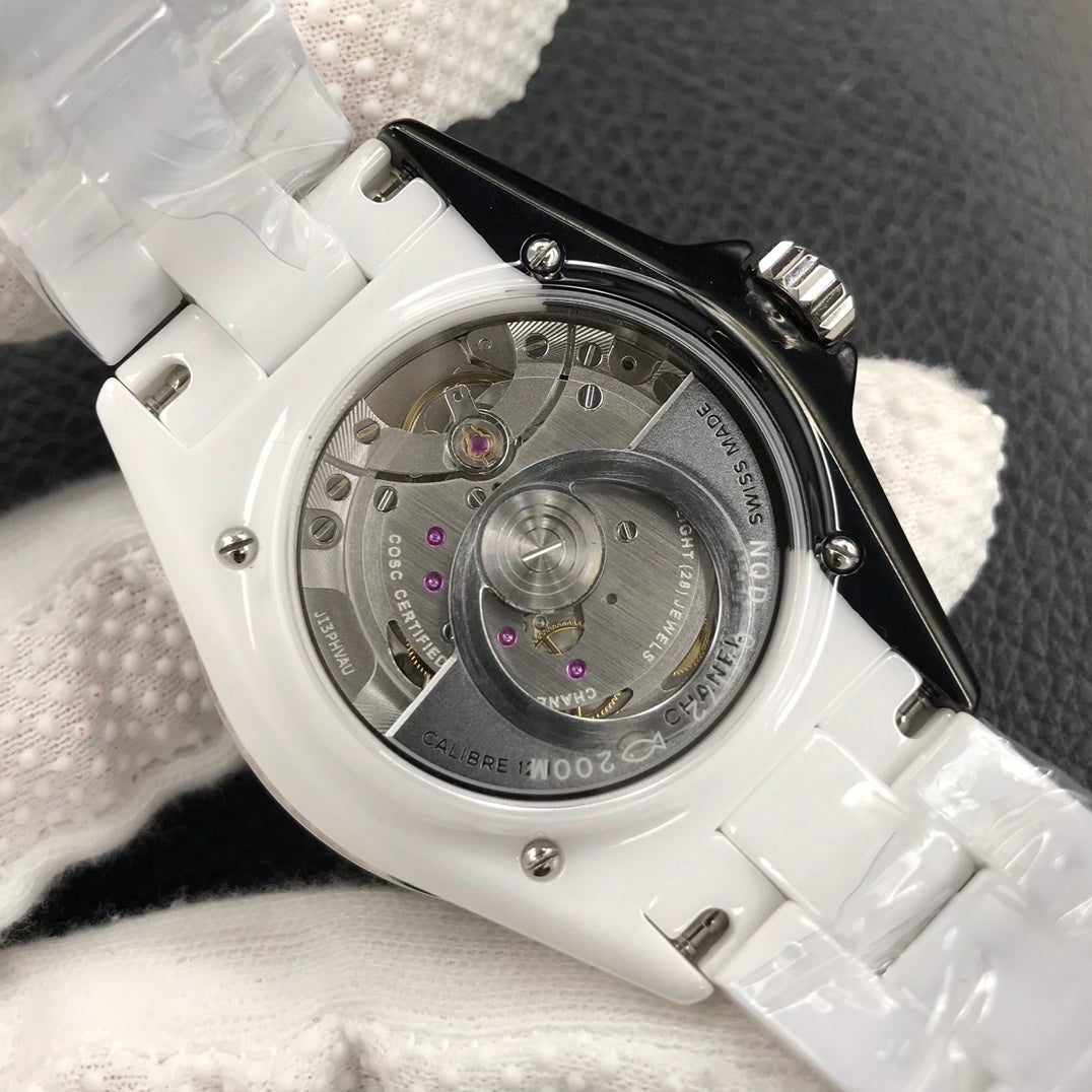 J12 PARADOXE 38MM WHITE BLACK CERAMIC AUTOMATIC