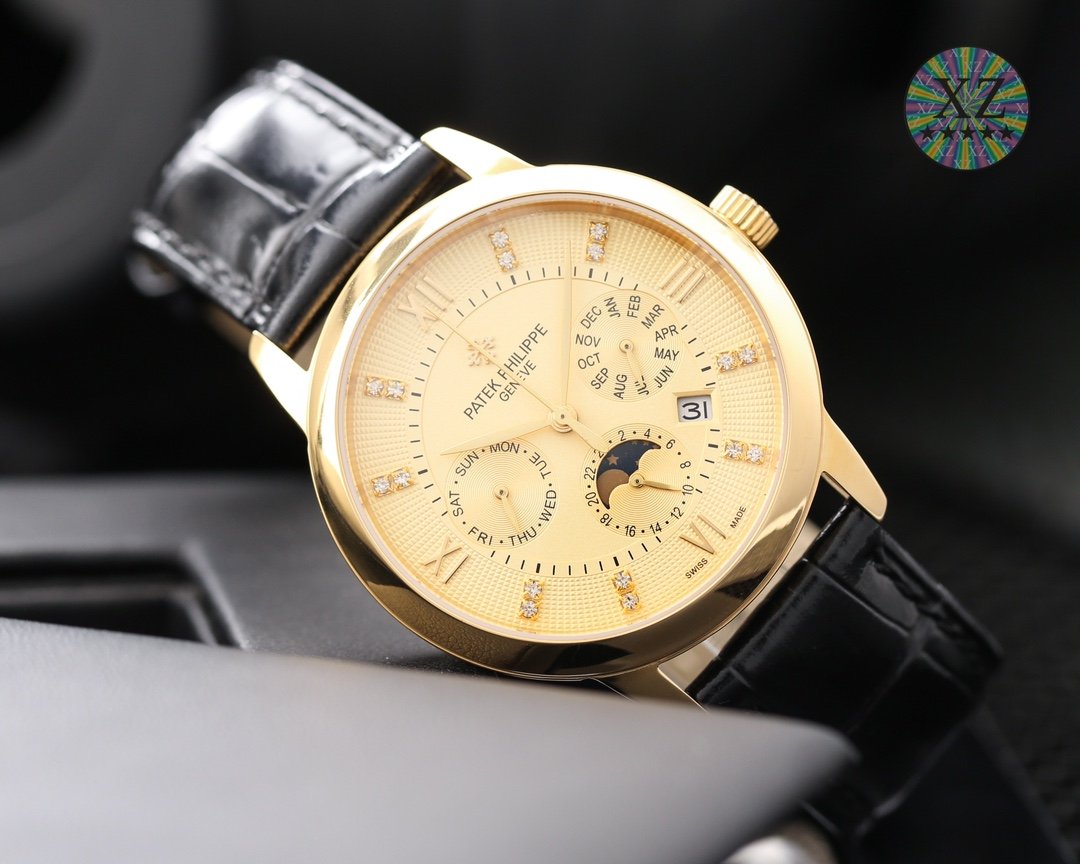 PATEK ANNUAL CALENDAR 42MM MOONPHASE GOLD