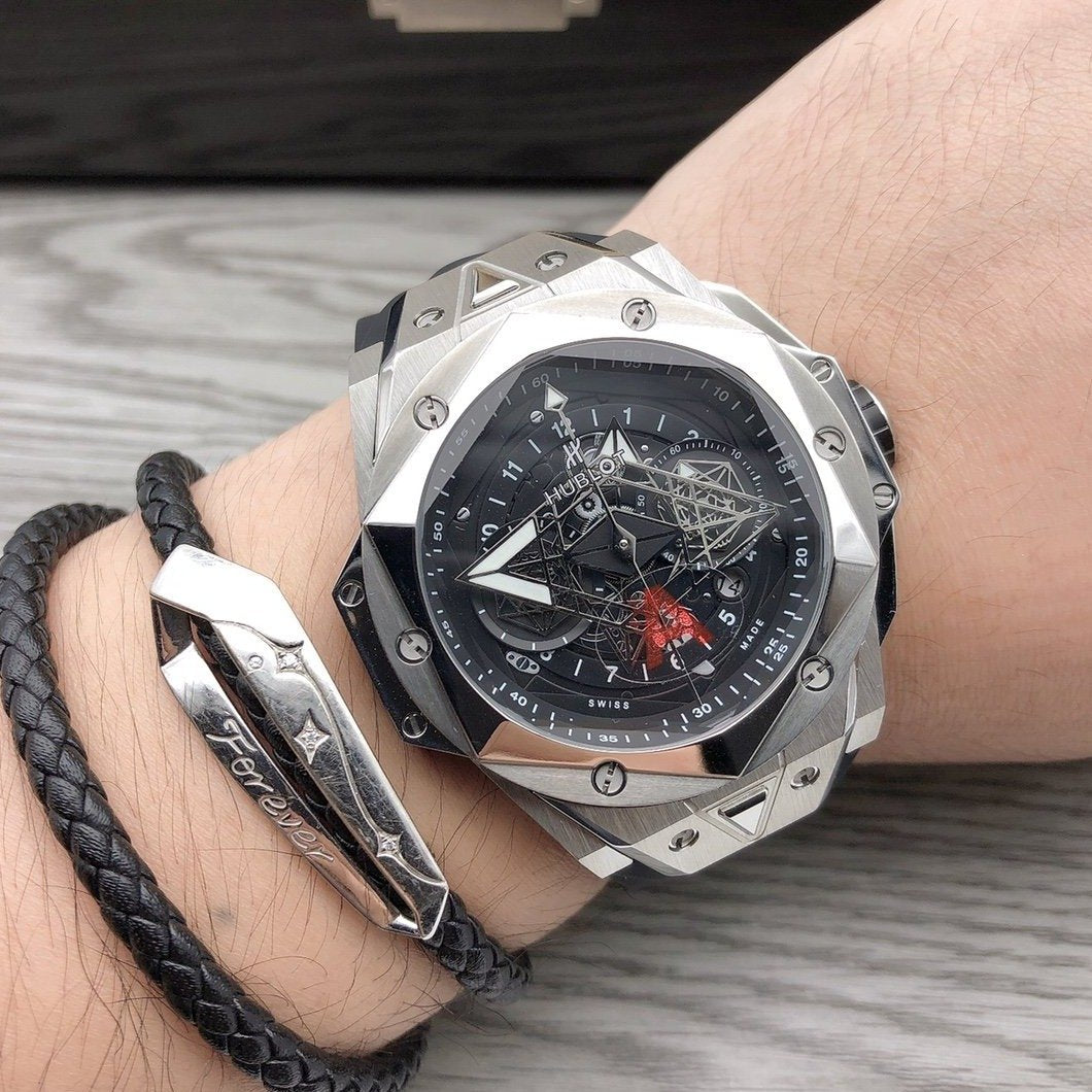 BIG BANG SANG BLEU II 45MM CERAMIC BLACK DIAL