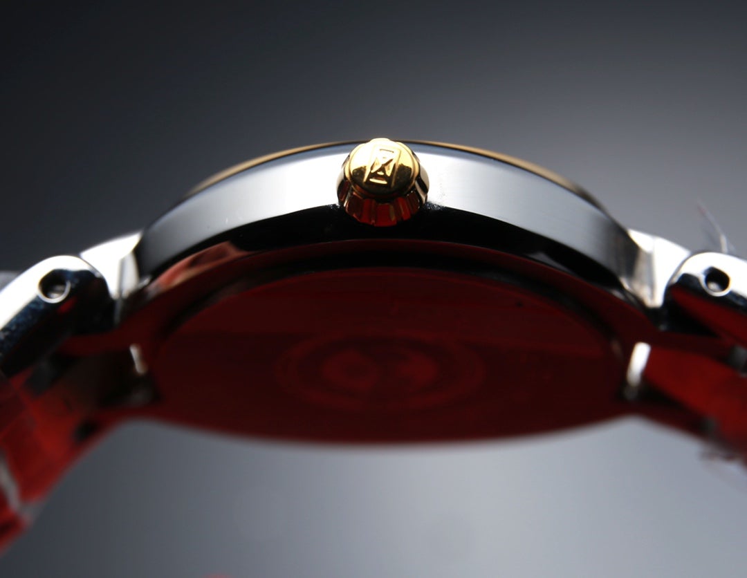 PRIMALUNA QUARTZ 26.5MM GOLD DIAMOND BEZEL
