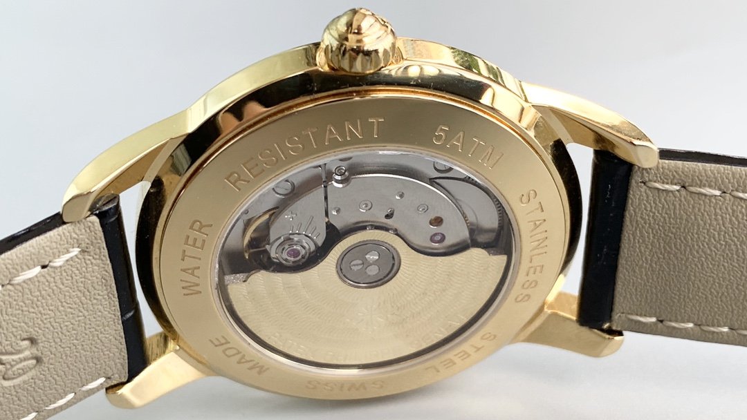 PATEK CALATRAVA 40 GOLD CASE WHITE DIAL