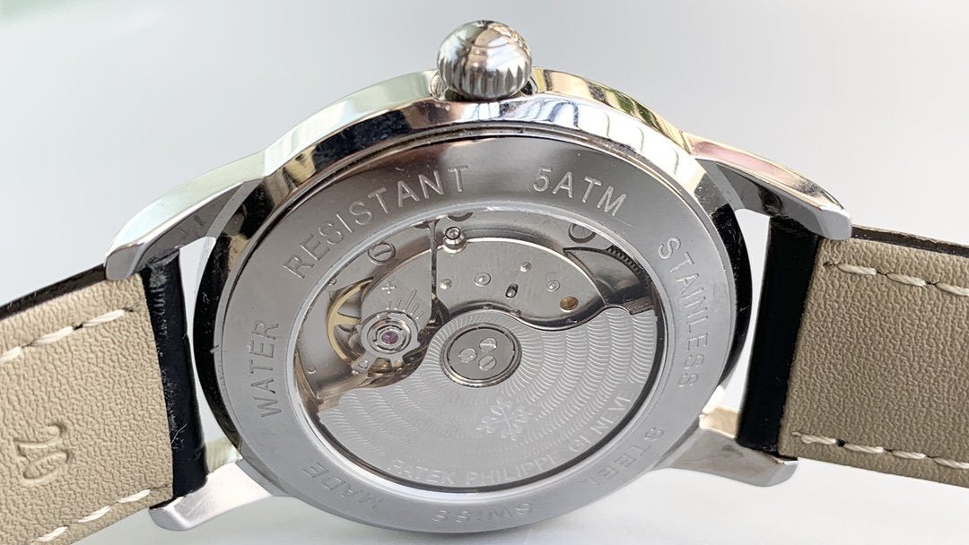PATEK CALATRAVA 40 STEEL CASE WHITE DIAL