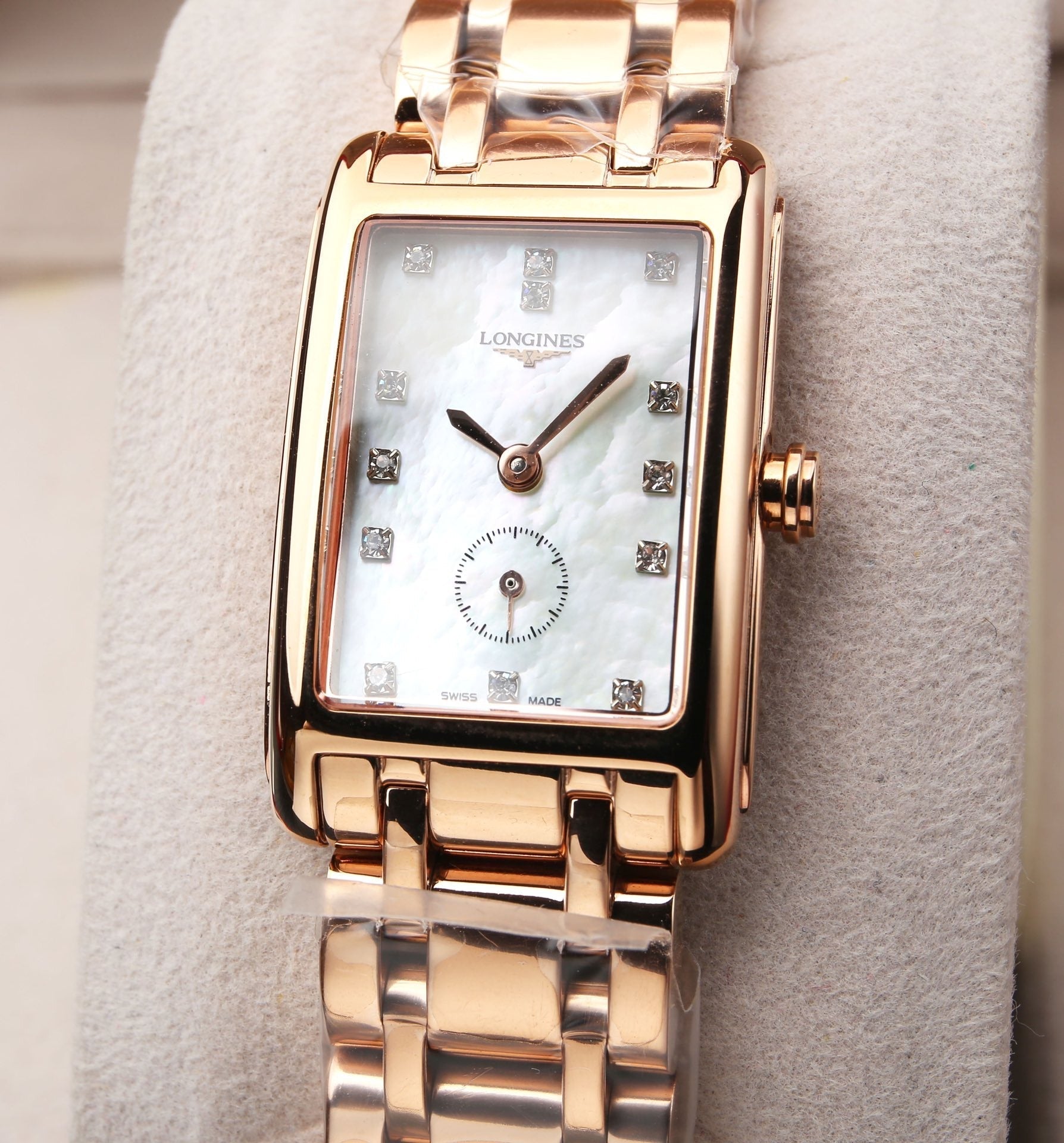 DOLCEVITA 20MM QUARTZ ROSE GOLD MOP DIAL