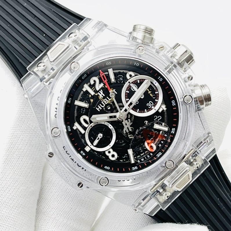 BIG BANG UNICO 42MM SAPPHIRE CHRONOGRAPH FLYBACK BLACK SKELETON