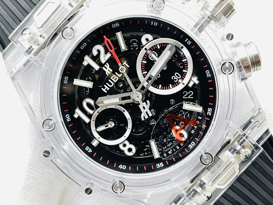 BIG BANG UNICO 42MM SAPPHIRE CHRONOGRAPH FLYBACK BLACK SKELETON