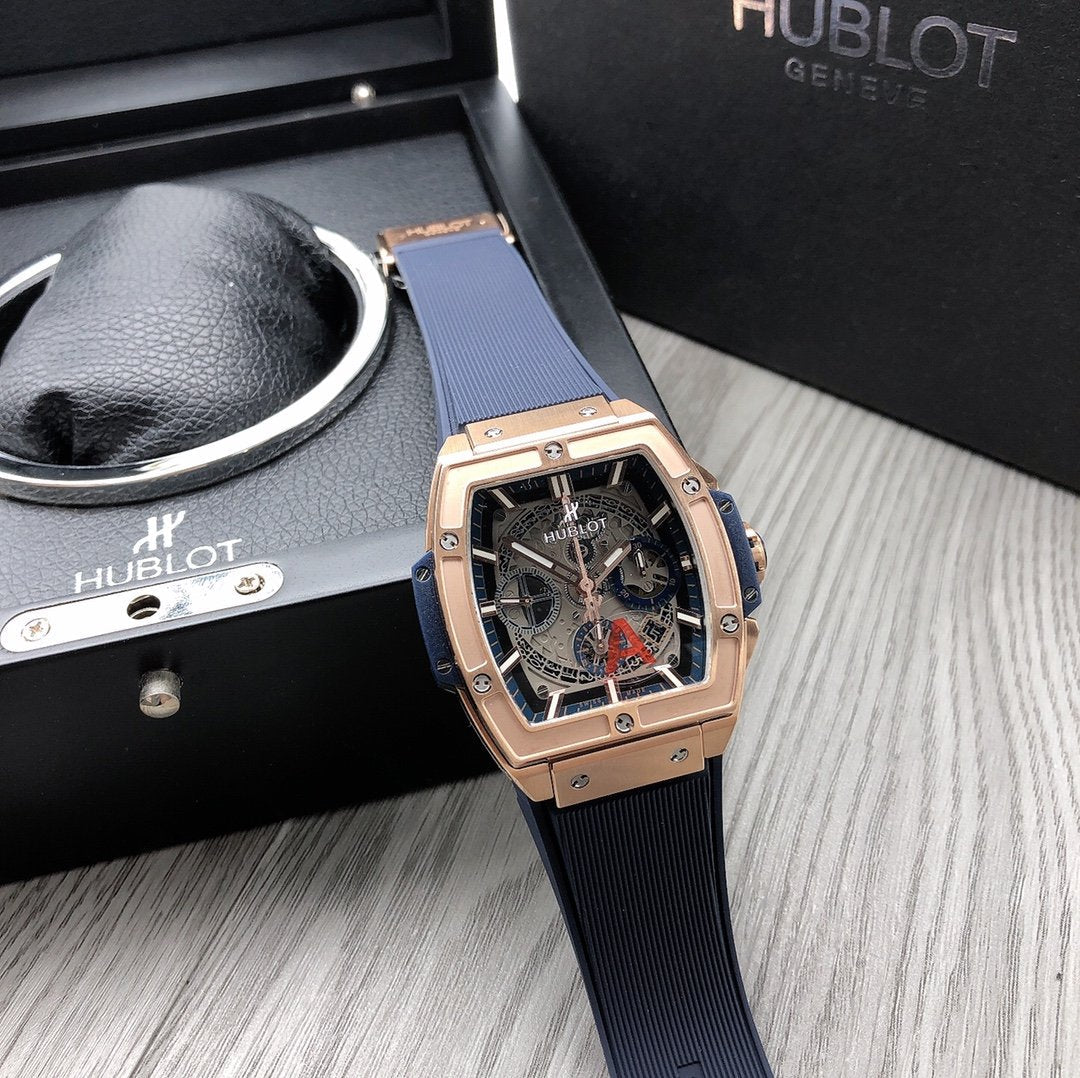 SPIRIT OF BIG BANG KING GOLD 45MM SKELETON DIAL
