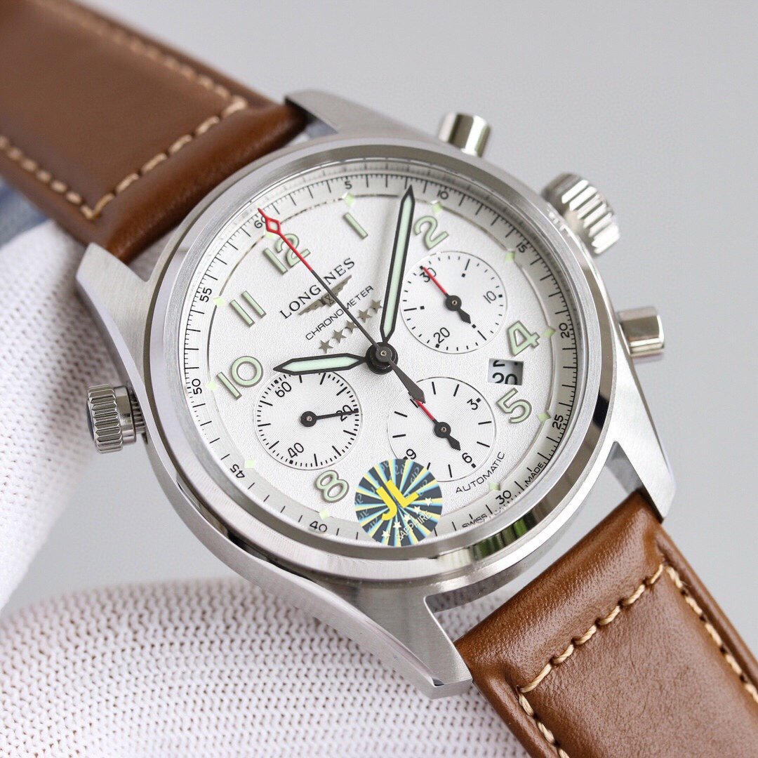 SPIRIT CHRONOGRAPH 42MM STEEL CASE LEATHER