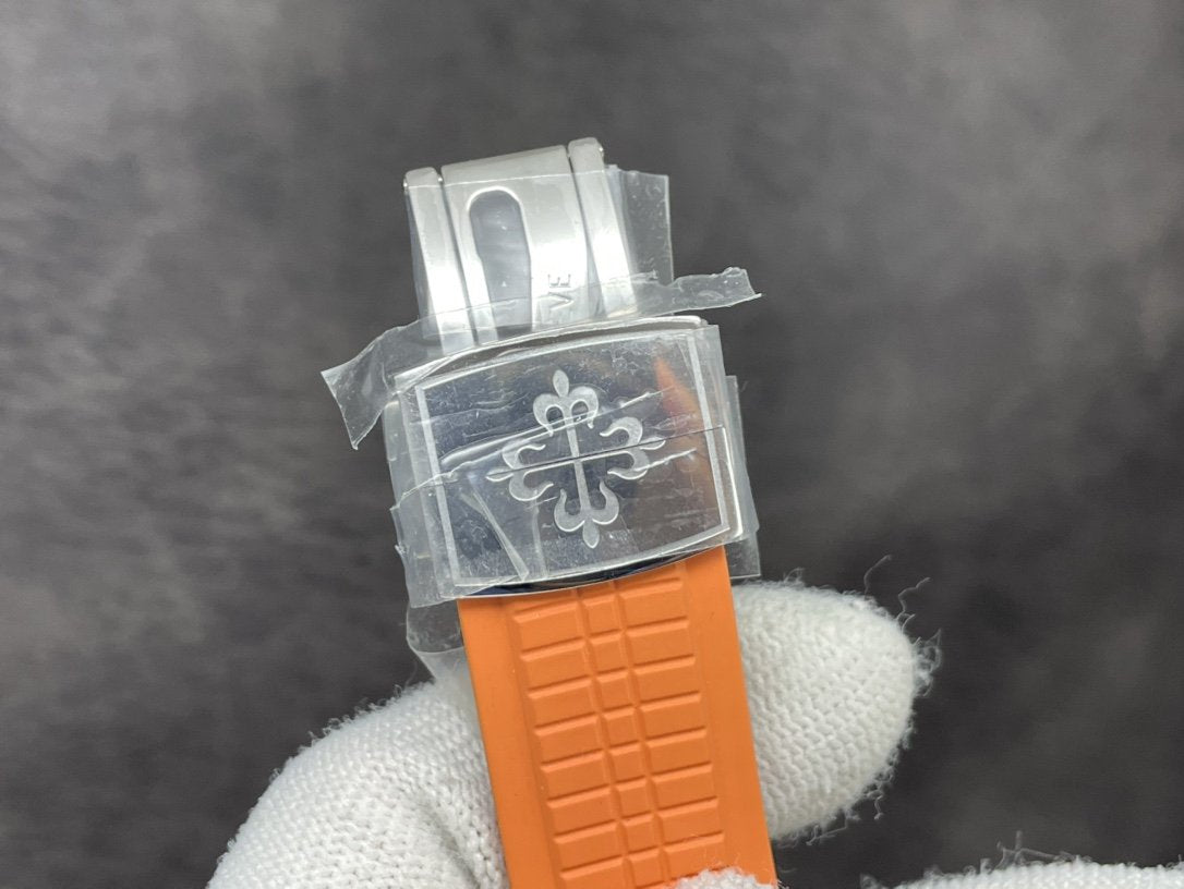 PATEK AQUANAUT 5167A ORANGE BLACK DIAL
