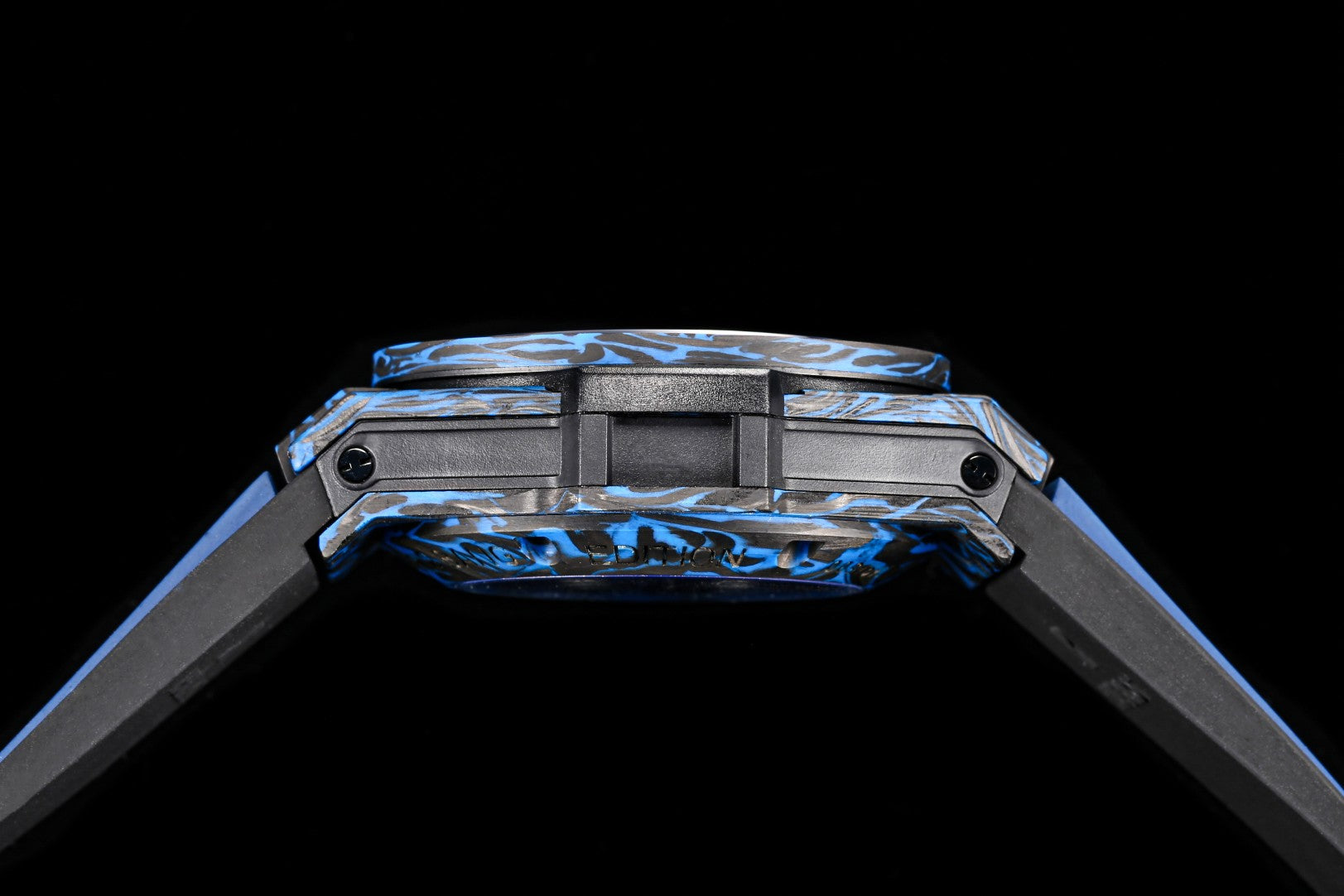 BIG BANG UNICO 45 BLACK BLUE CARBON