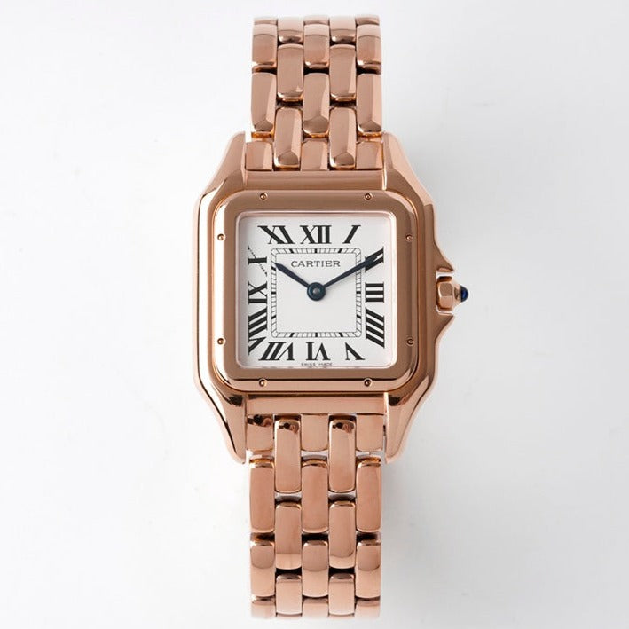 PANTHERE 22MM PINK GOLD WHITE DIAL BEST VERSION