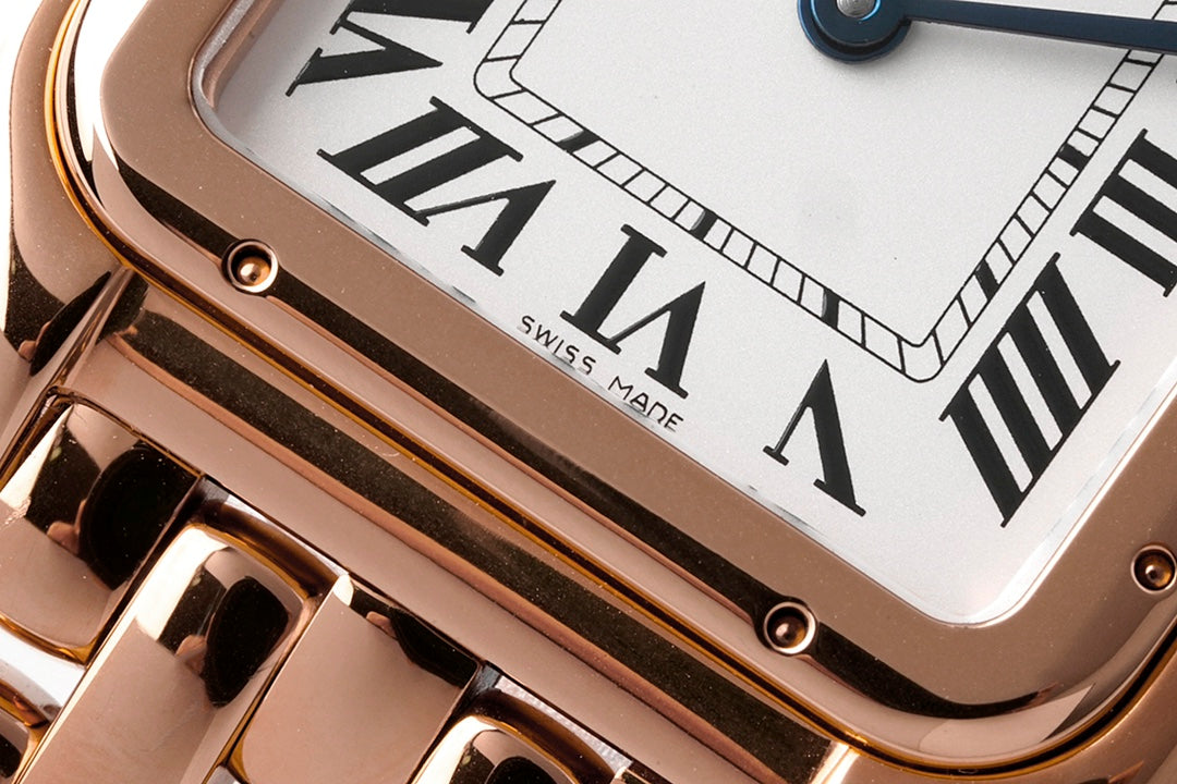 PANTHERE 22MM PINK GOLD WHITE DIAL BEST VERSION