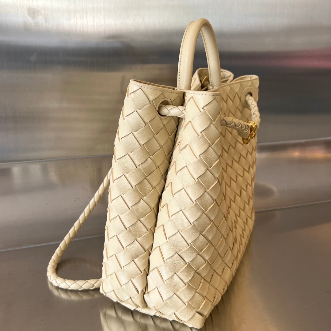 Bottega Veneta 2026 Andiamo 25cm Beige Lambskin