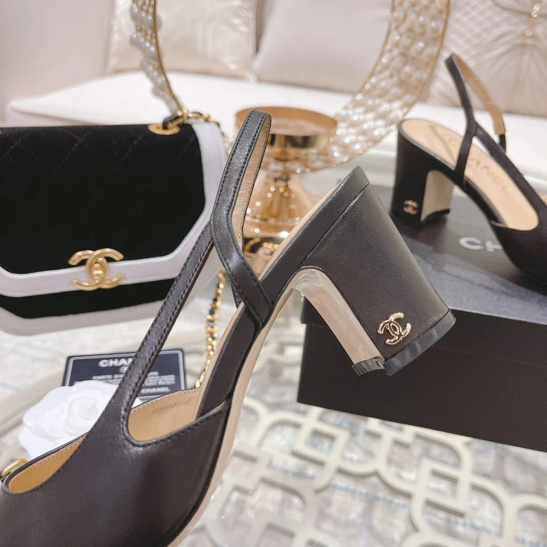 Chanel Slingback 65mm Sheepskin