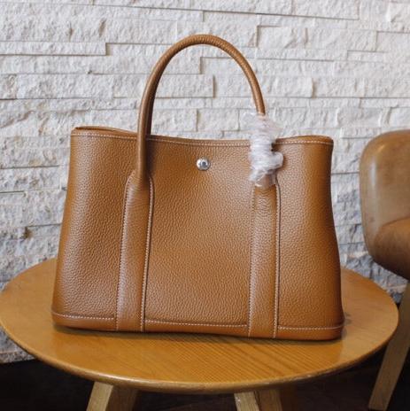 HM GARDEN PARTY 30 RUSSET CALFSKIN