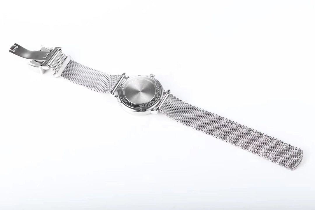 IWC Portofino 40mm Cream Dial Steel Strap Gold Numerals