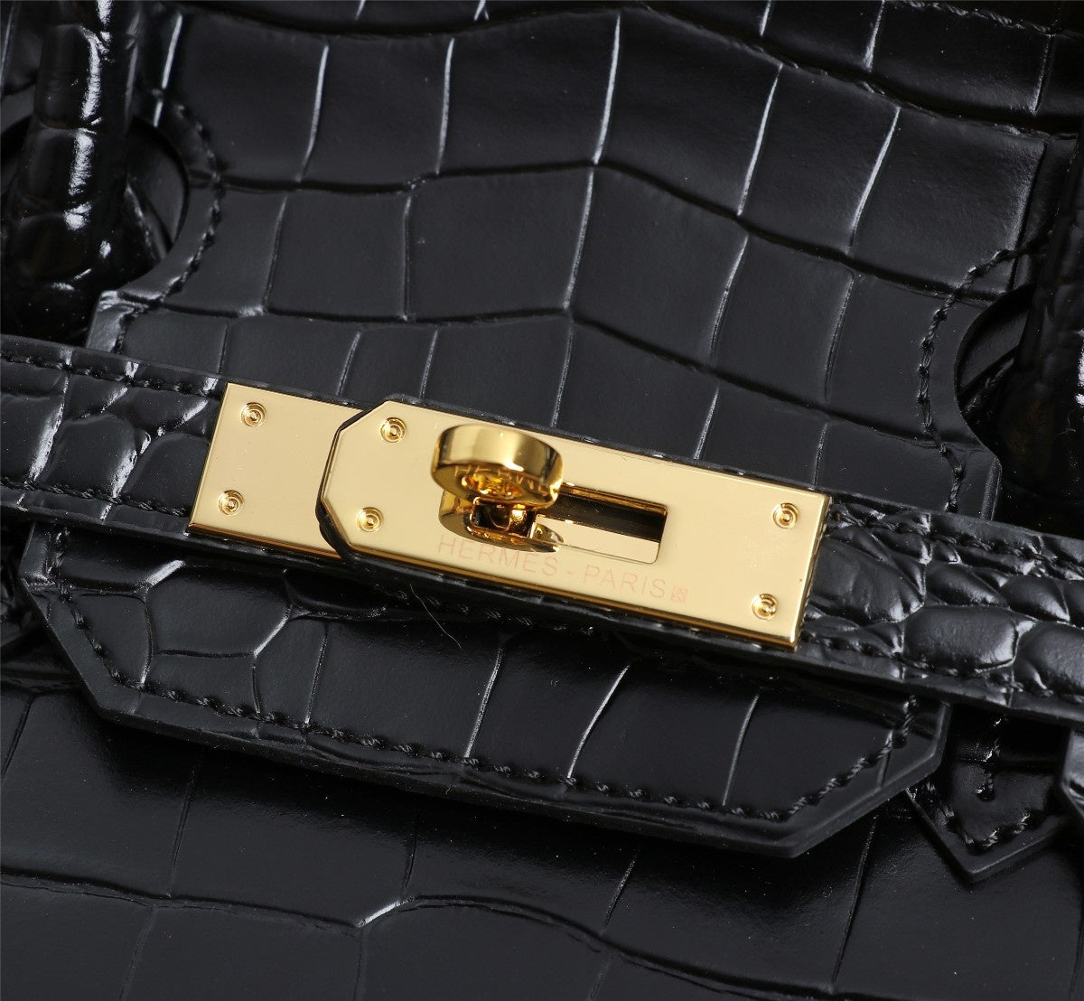 HM BIRKIN BAG 25 CROCODILE EMBOSSED CALFSKIN