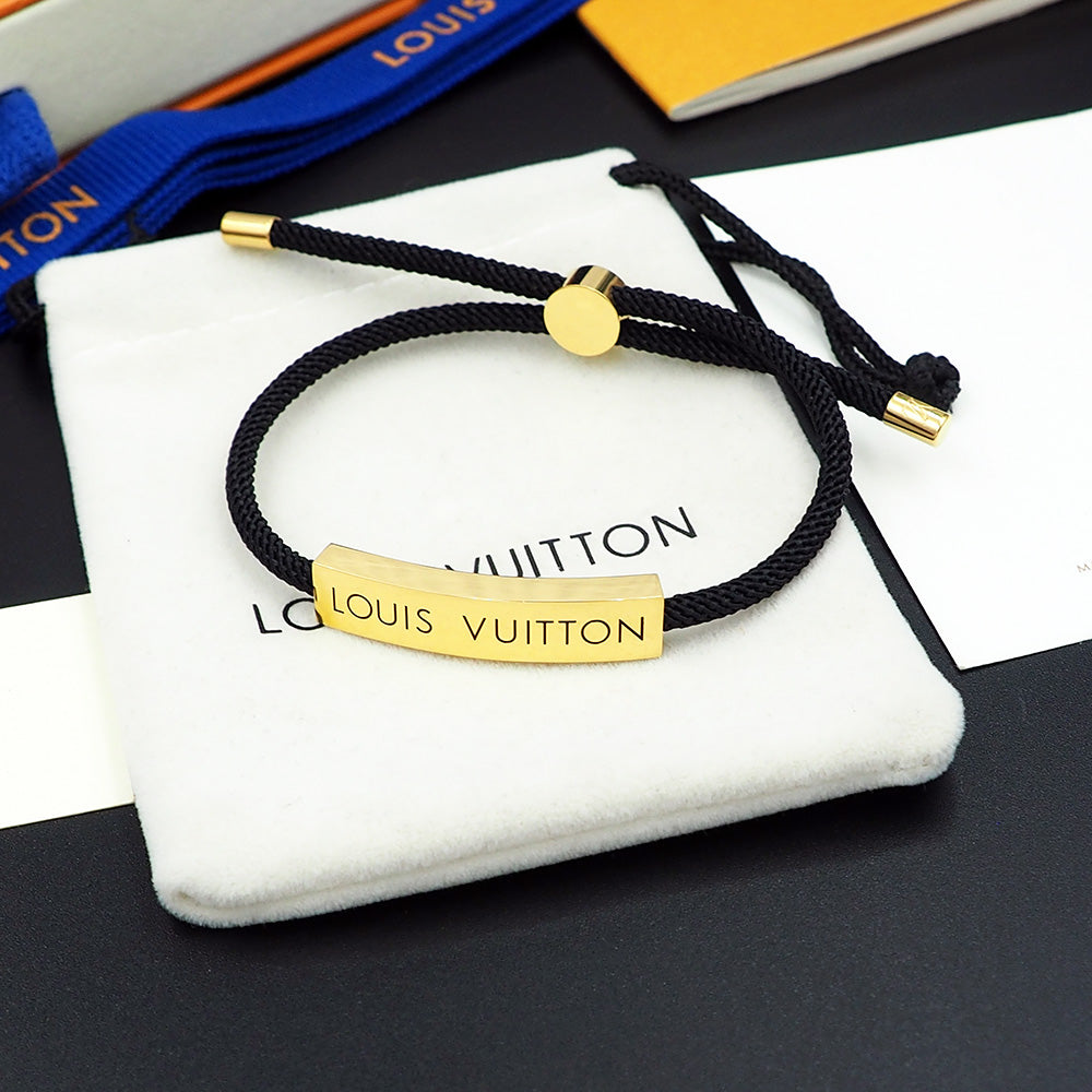 LV Space Bracelet Gold Black