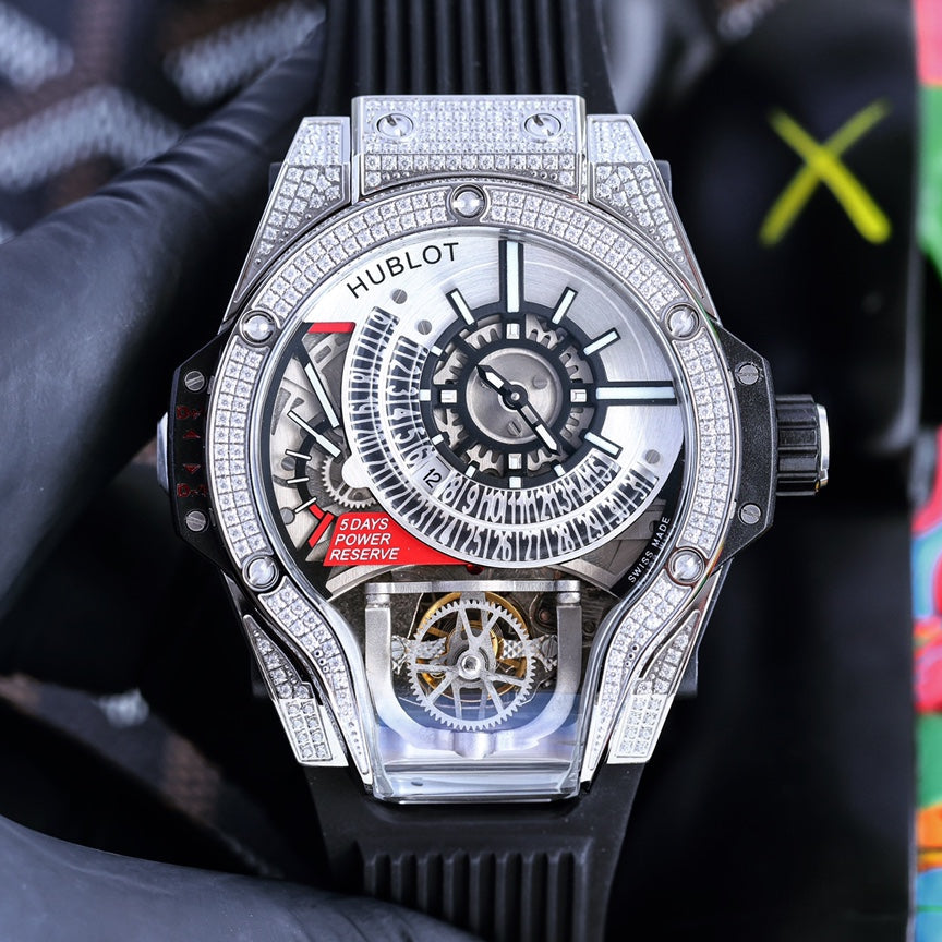 Hublot MP-09 Tourbillon Bi-Axis Titanium Case 45mm Watch