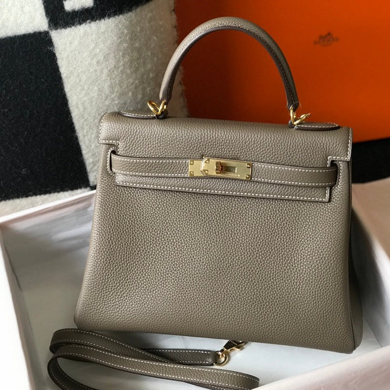 hm kelly 32cm togo leather gold hardware