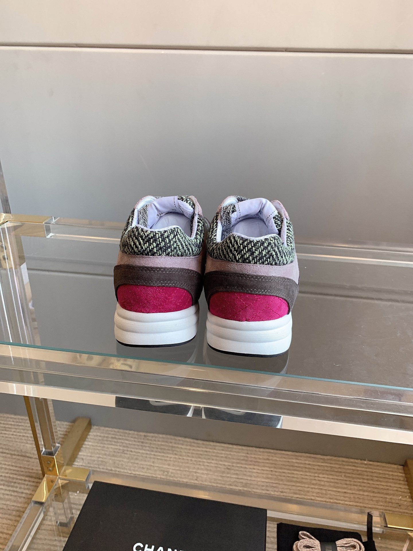 CC Sneaker In Multicolor Suede 145634