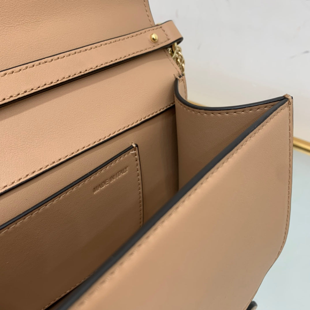 valenti loco 27 beige calfskin