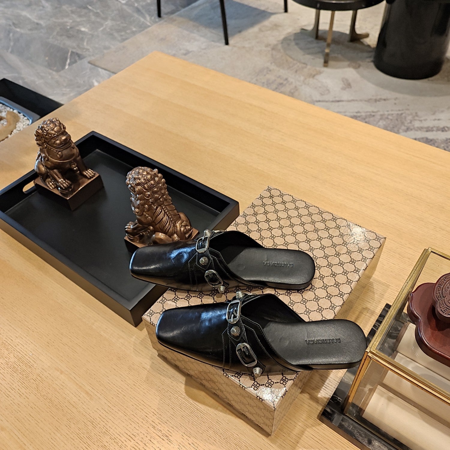 Balenciaga 26s Mules 25 Sheepskin