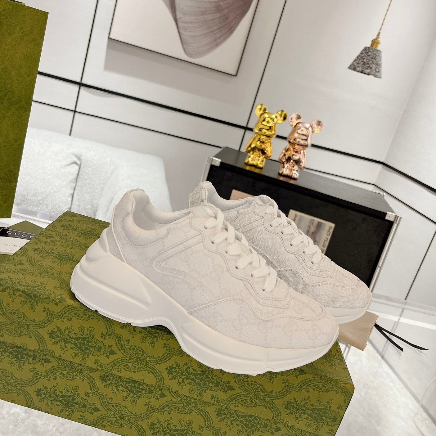 GG 100 RHYTON SNEAKER White