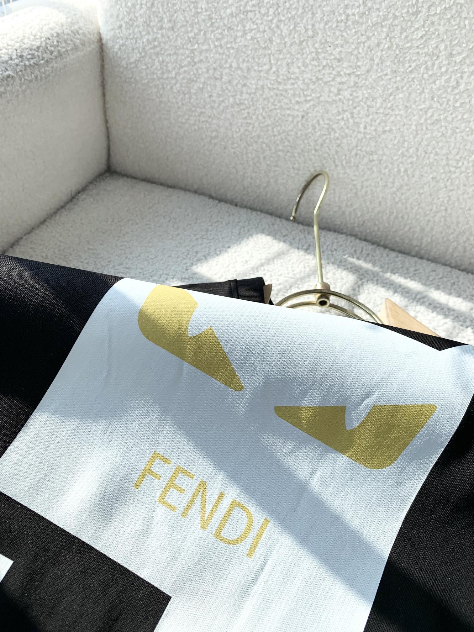 Fendi 2026 Men's Short-Sleeve T-Shirt Cotton 734830