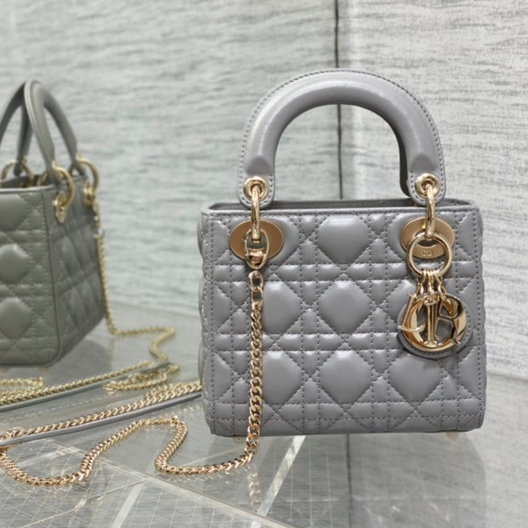 mini lady 17 lambskin