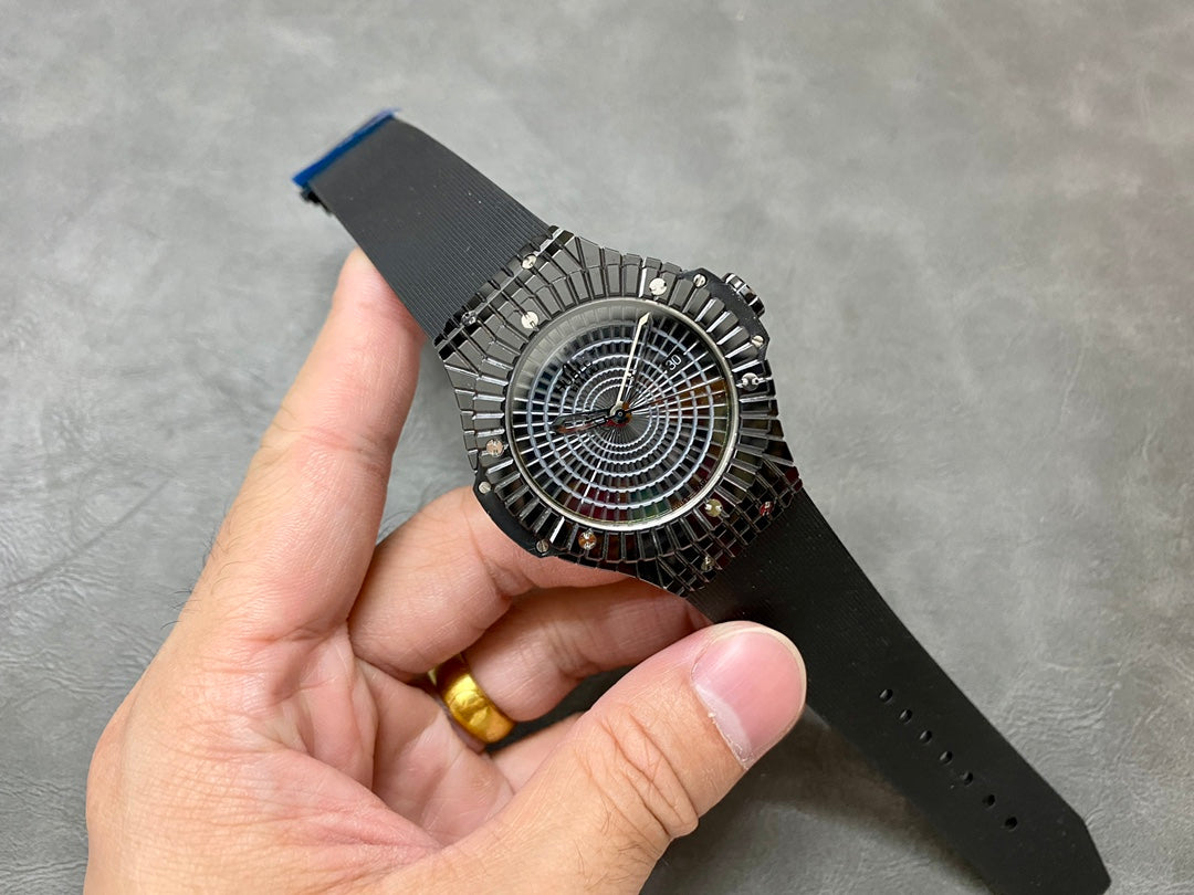 Hublot Big Bang Caviar 44mm Black Ceramic Watch