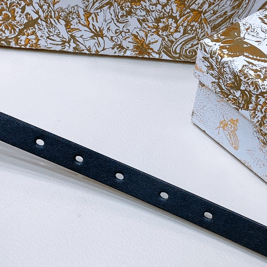 Dior Montaigne Loop Belt 15mm Calfskin 197480