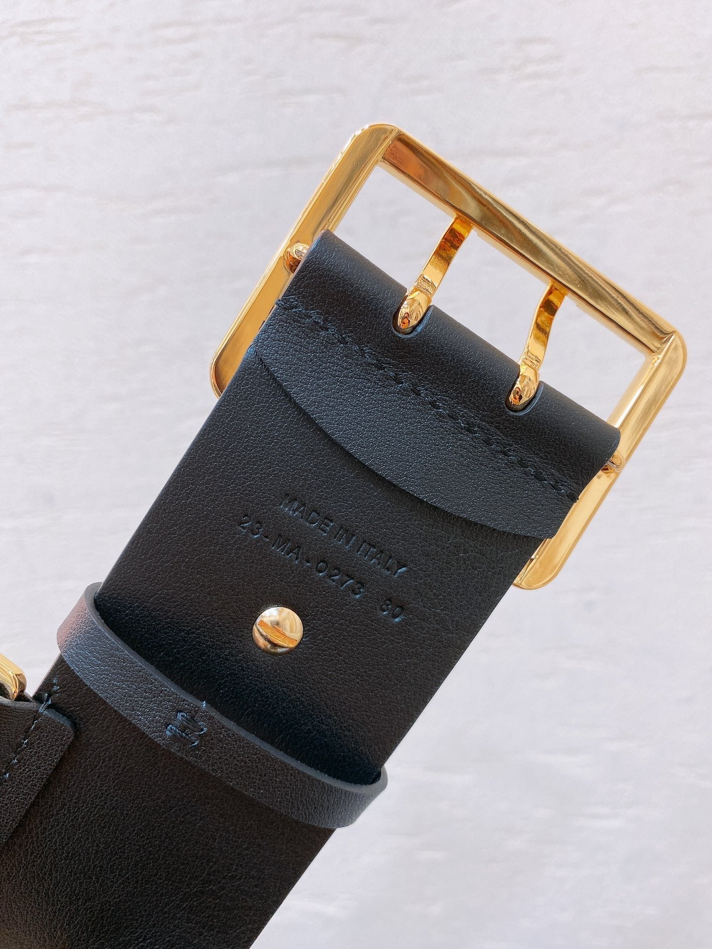 Dior 2026 Punk Belt 50mm Calfskin