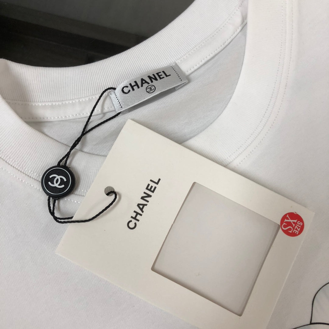 CC 2026 Crew Neck Short Sleeve T-Shirt Cotton 278690