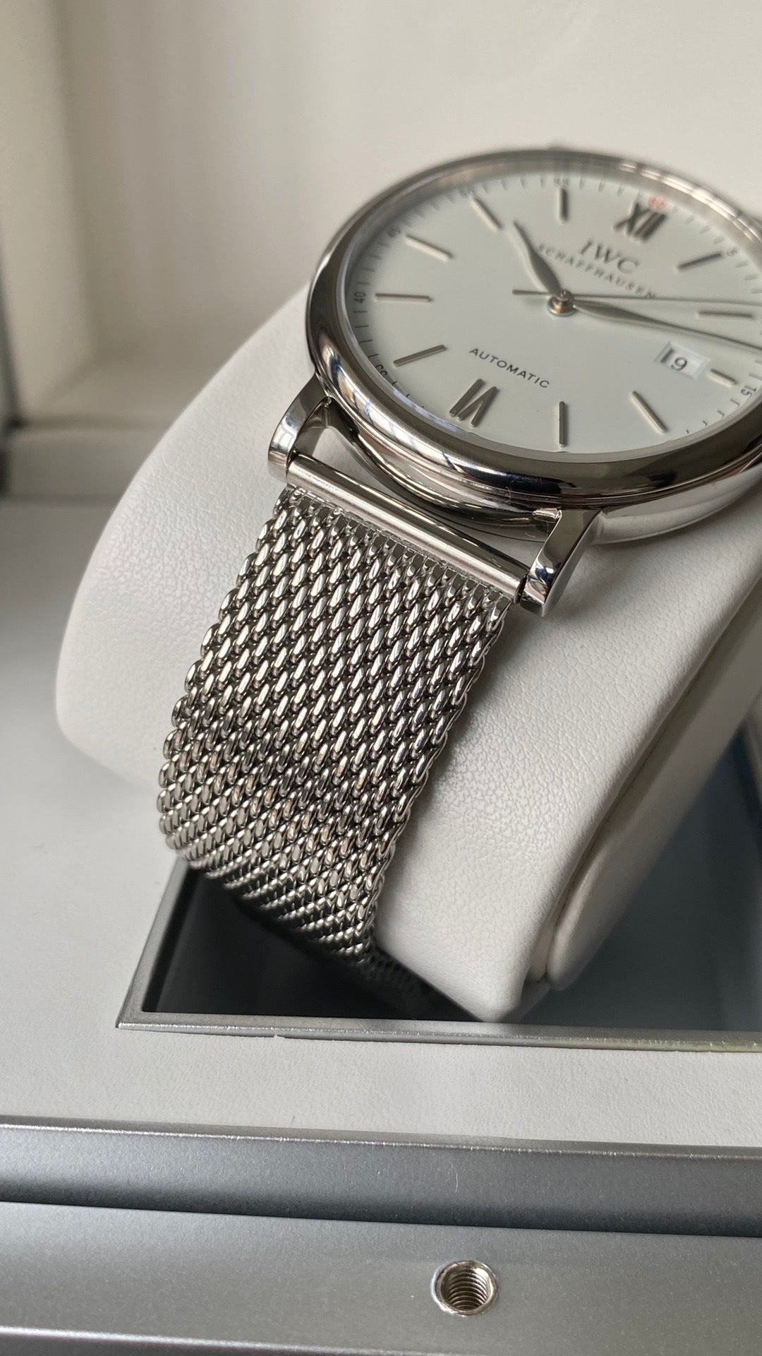 IWC Portofino V2 40mm White Dial Steel Case