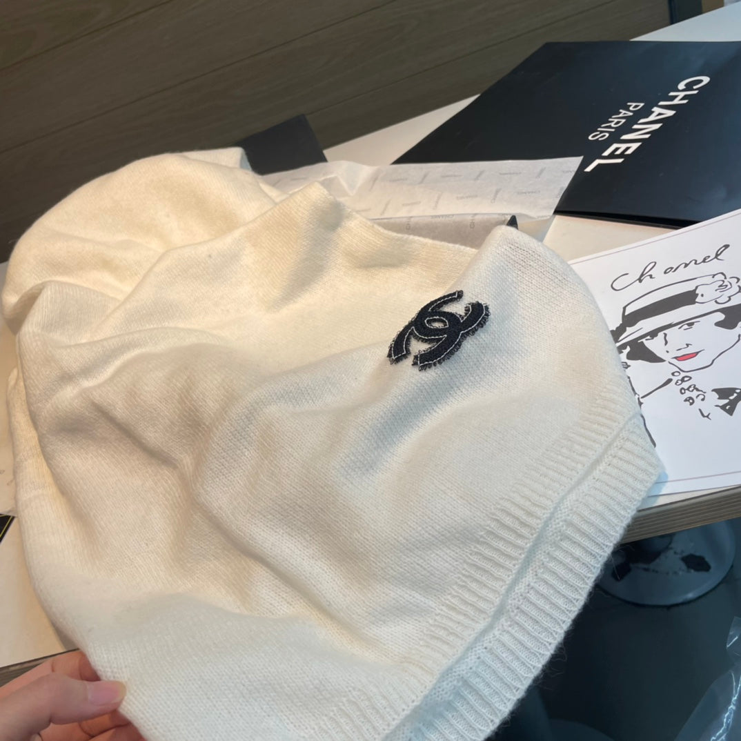CC Scarf 200 CM In White Cashmere 424664